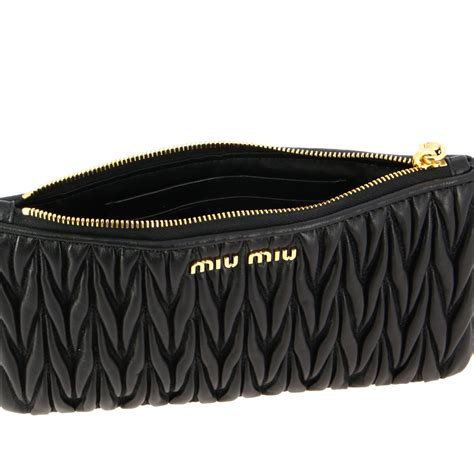 miu miu black clutch|miu mini handbags.